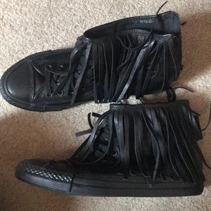 Leather Chuck Taylor Converse